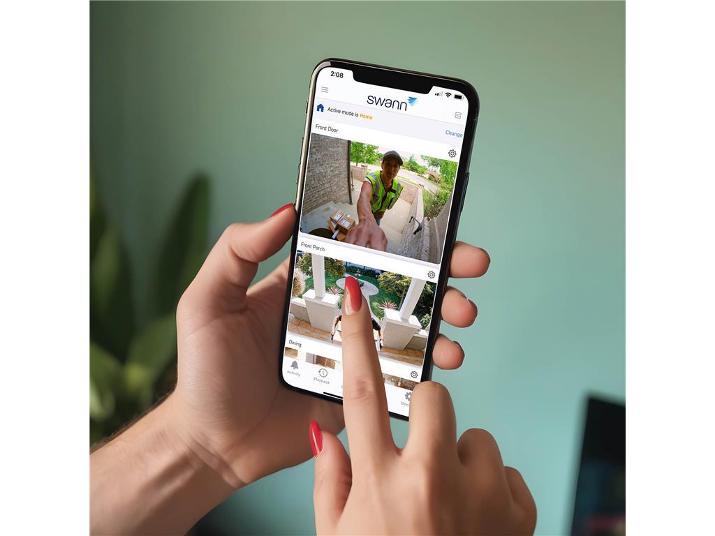 Swann Buddy pametno video zvono 4K, bežično