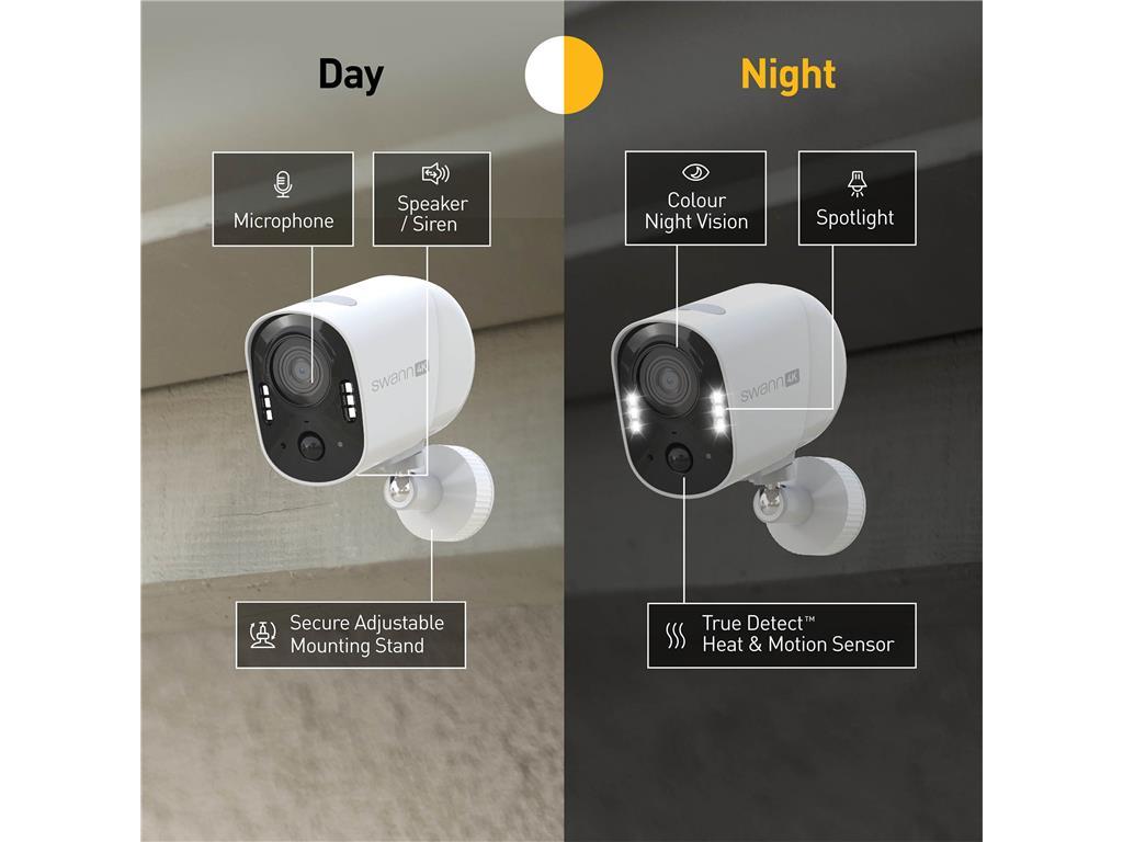 Swann Sigurnosna kamera Xtreem 4K, Wi-Fi