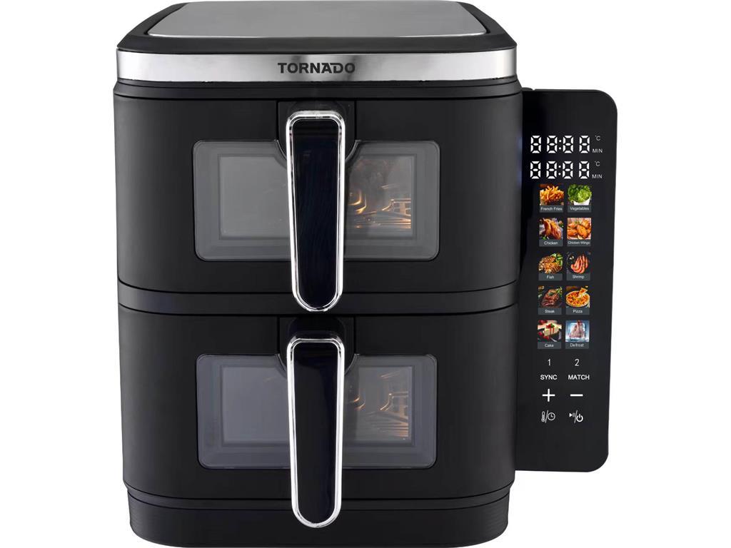 Tornado Cvrtnik na vroč zrak dve posodi 2x1400W