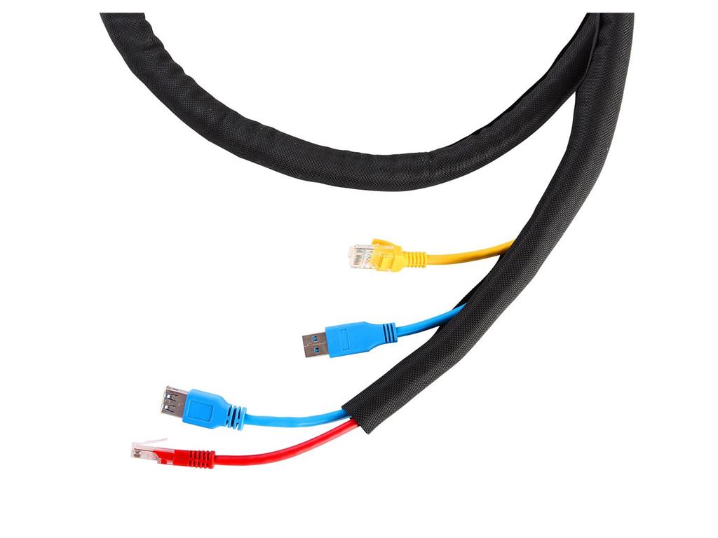 Vivolink Prilagodljiv kabelski tulec, bel