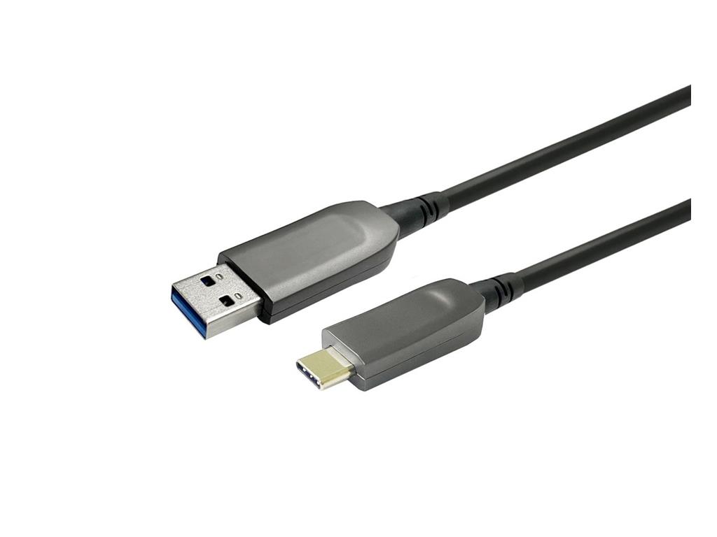 Vivolink Kabel USB C-A optični 30m