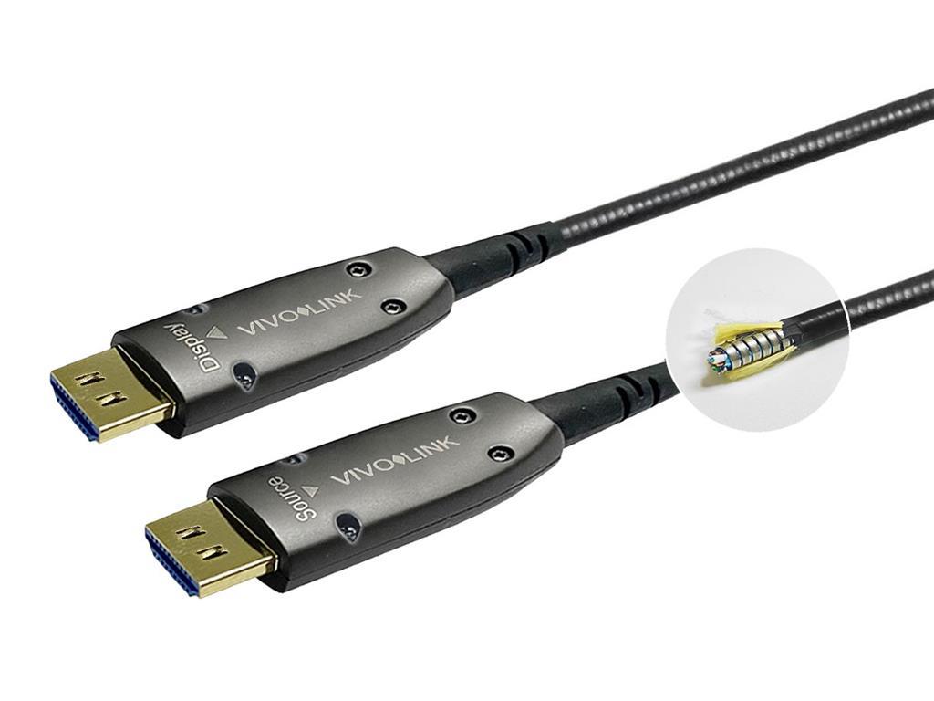 Vivolink HDMI ojačan optični kabel 70m na kolutu