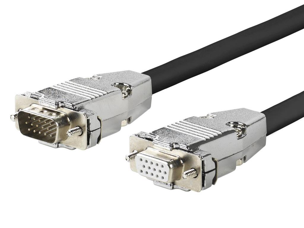 Vivolink Kabel VGA (M/F) 5m