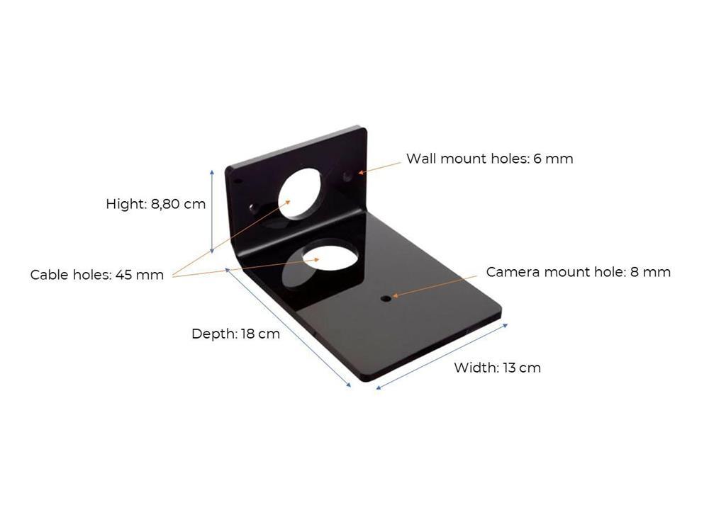 Vivolink Polica za PTZ kamere 130x180mm, prozorn