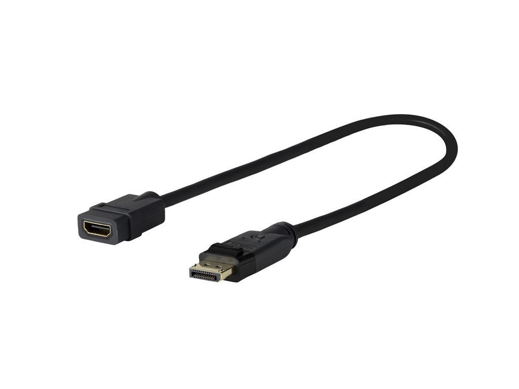 Vivolink Kabel DisplayPort na HDMI 4K 0,2m