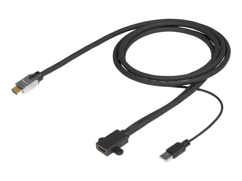 Vivolink Pro kabel HDMI M/F z USB napajanjem 5m