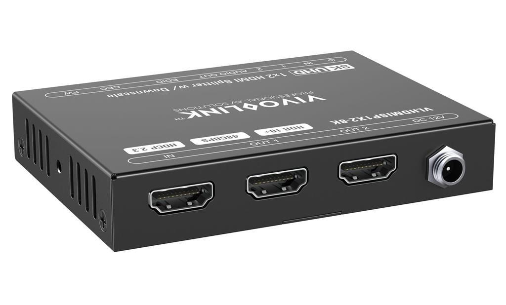 Vivolink HDMI razdelilnik 1x2, 8K60Hz