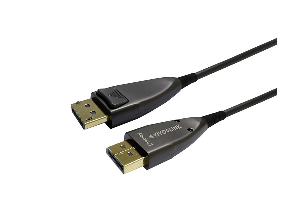 Vivolink Kabel DisplayPort 1.4, optični, 50m