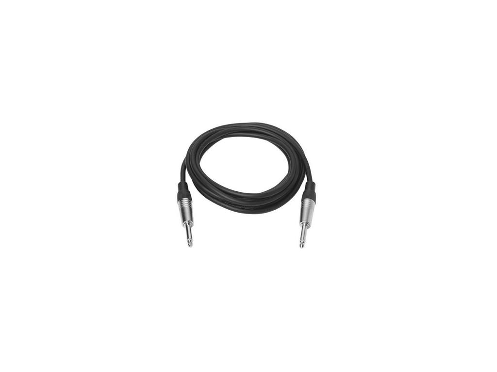 Vivolink 6.3mm Jack kabel TS črn