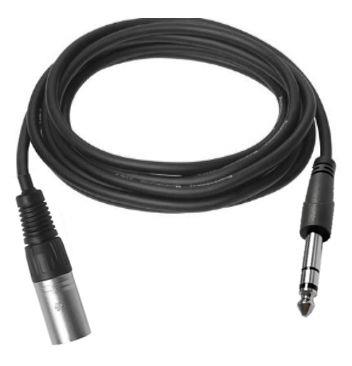 Vivolink Kabel XLR M na stereo Jack 6.35mm