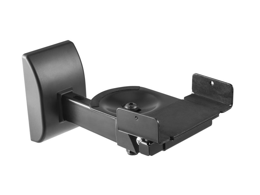 Vivolink Stenski nosilec za zvočnik, črn, 2 kosa