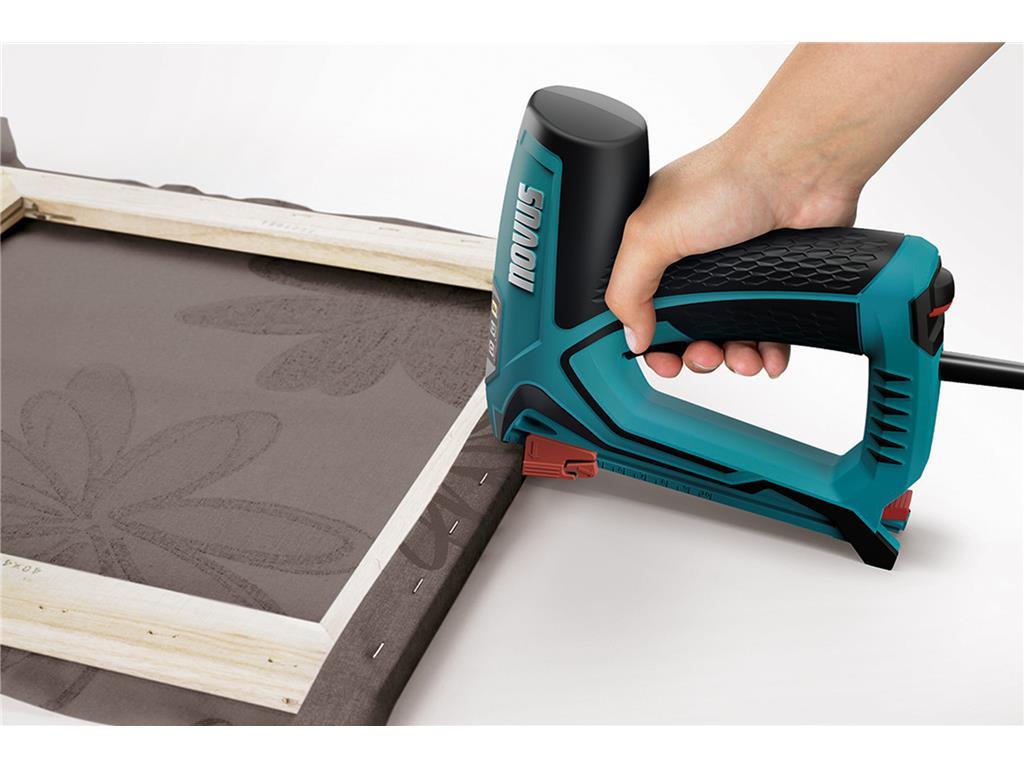 Električni tapetniški spenjači