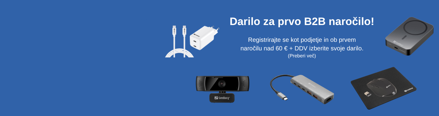 Darilo za vsako prvo B2B naročilo — do konca junija