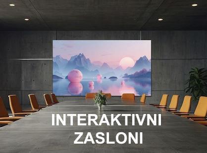 Interaktivni zasloni