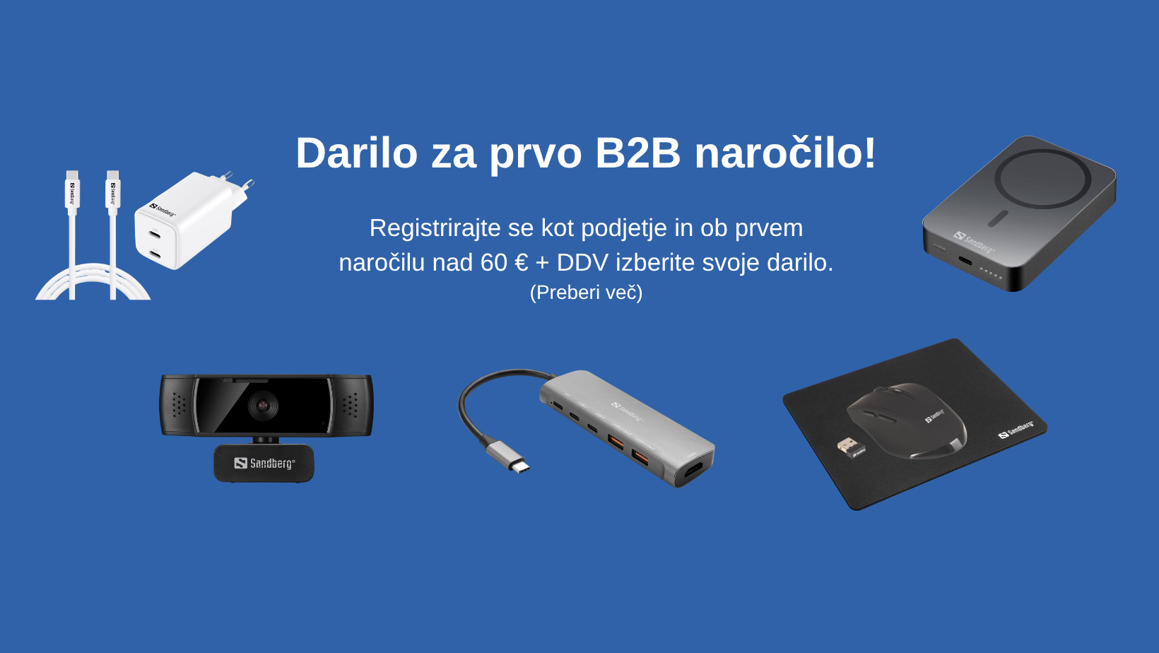 Novica promocija B2B prvo naročilo
